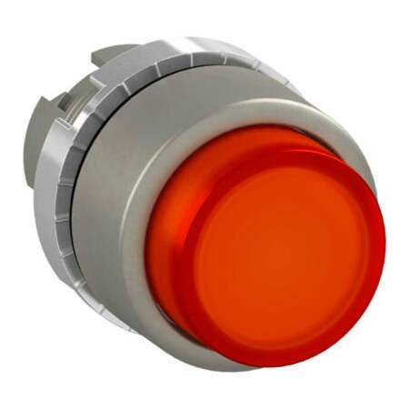 Springer Controls Co ABB Illuminated Push Button, 22mm, Orange P9M-PLASD